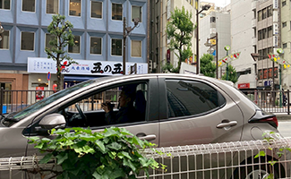 車両での追跡3