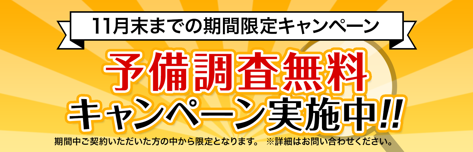11月限定キャンペーン