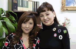 2010年10月27日　女優の夏樹陽子さんがＭＲに来訪されました！