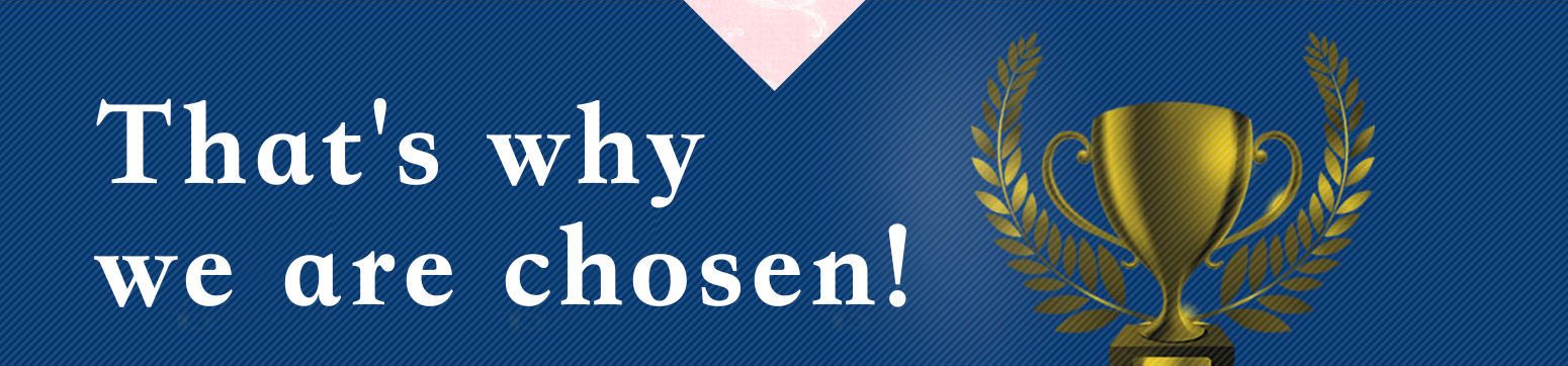 That's why we are chosen!