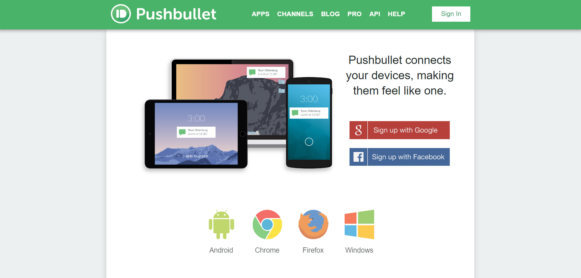 Pushbullet