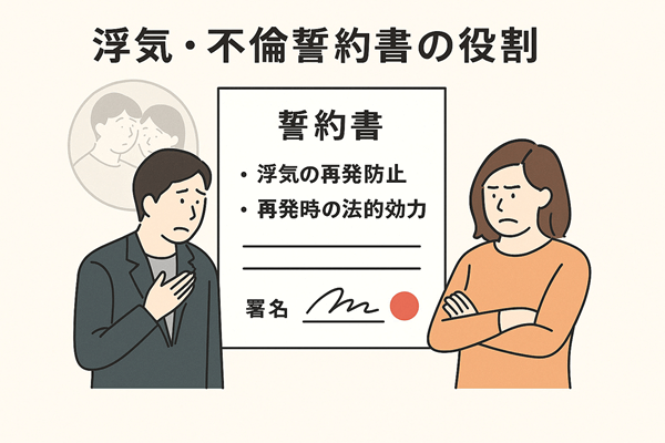 浮気・不倫誓約書の役割