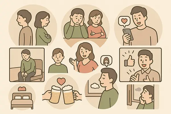 男が浮気をする9つの理由