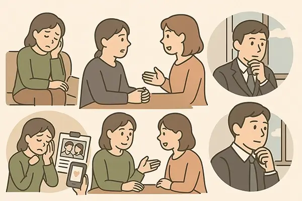 結婚後に発覚した結婚前の浮気への対応方法
