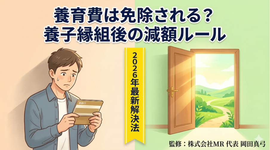 養育費は免除される？養子縁組後の減額ルールと2026年最新の解決法