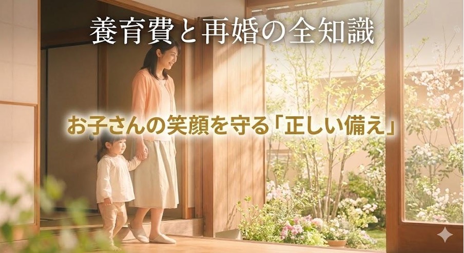 養育費と再婚の全知識｜打ち切りを防ぎ、子供の未来を守る「正しい備え」