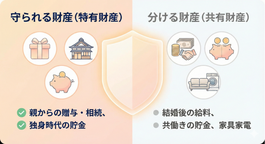 婚姻期間中にもらったお金でも「特有財産」になる理由