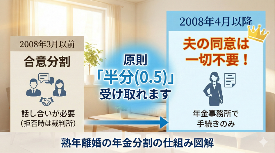 夫が「年金は渡さない」と言っても無駄な理由｜3号分割と合意分割の真実