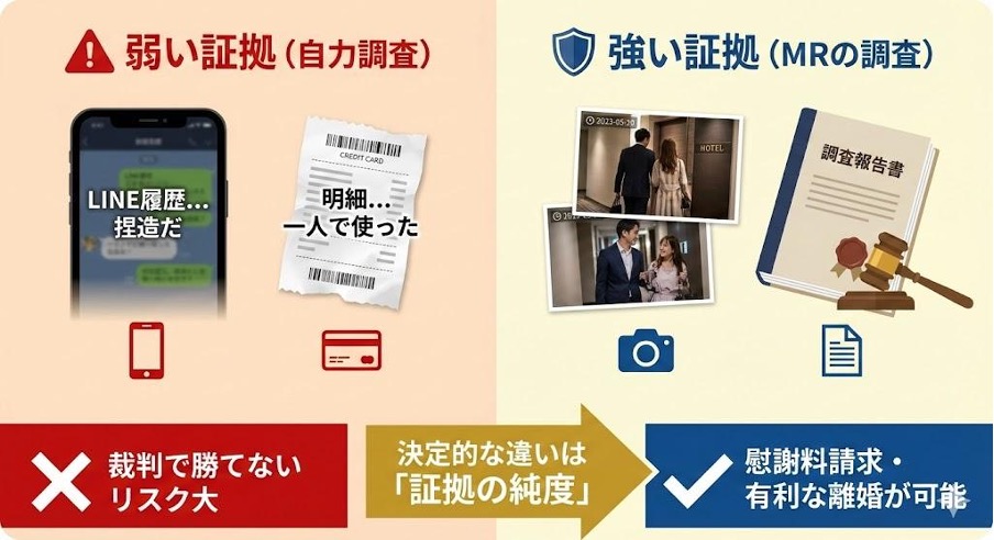 証拠は「撮った後」が大切