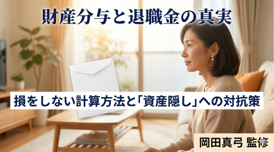 財産分与と退職金の真実｜損をしない計算方法と「資産隠し」への対抗策