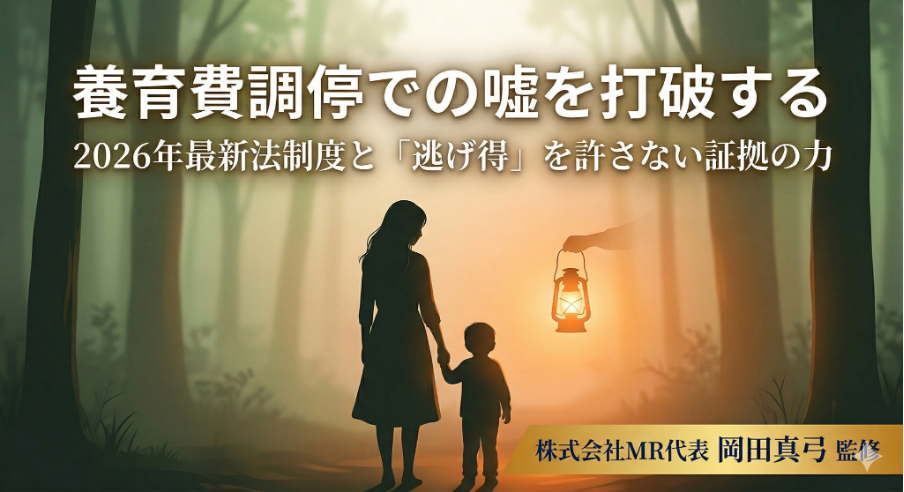 養育費調停での嘘を打破する｜2026年最新法制度と「逃げ得」を許さない証拠の力