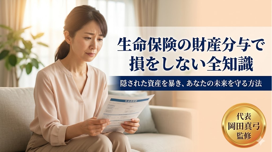 生命保険の財産分与で損をしない全知識｜隠し資産を暴き、あなたの未来を守る方法